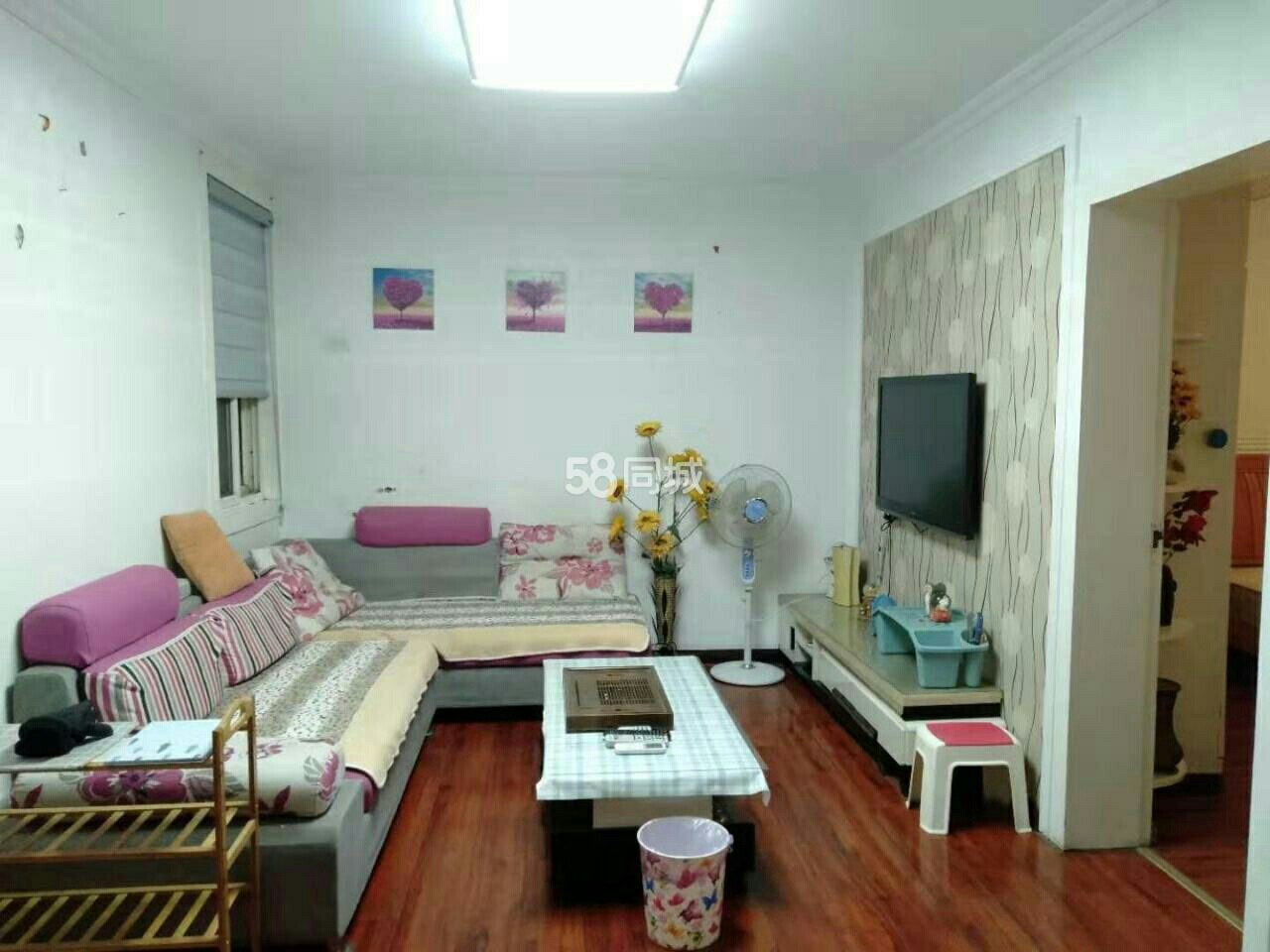 稀有2楼精装修首租！海宁小区2室1厅1卫海宁中学龙河小区