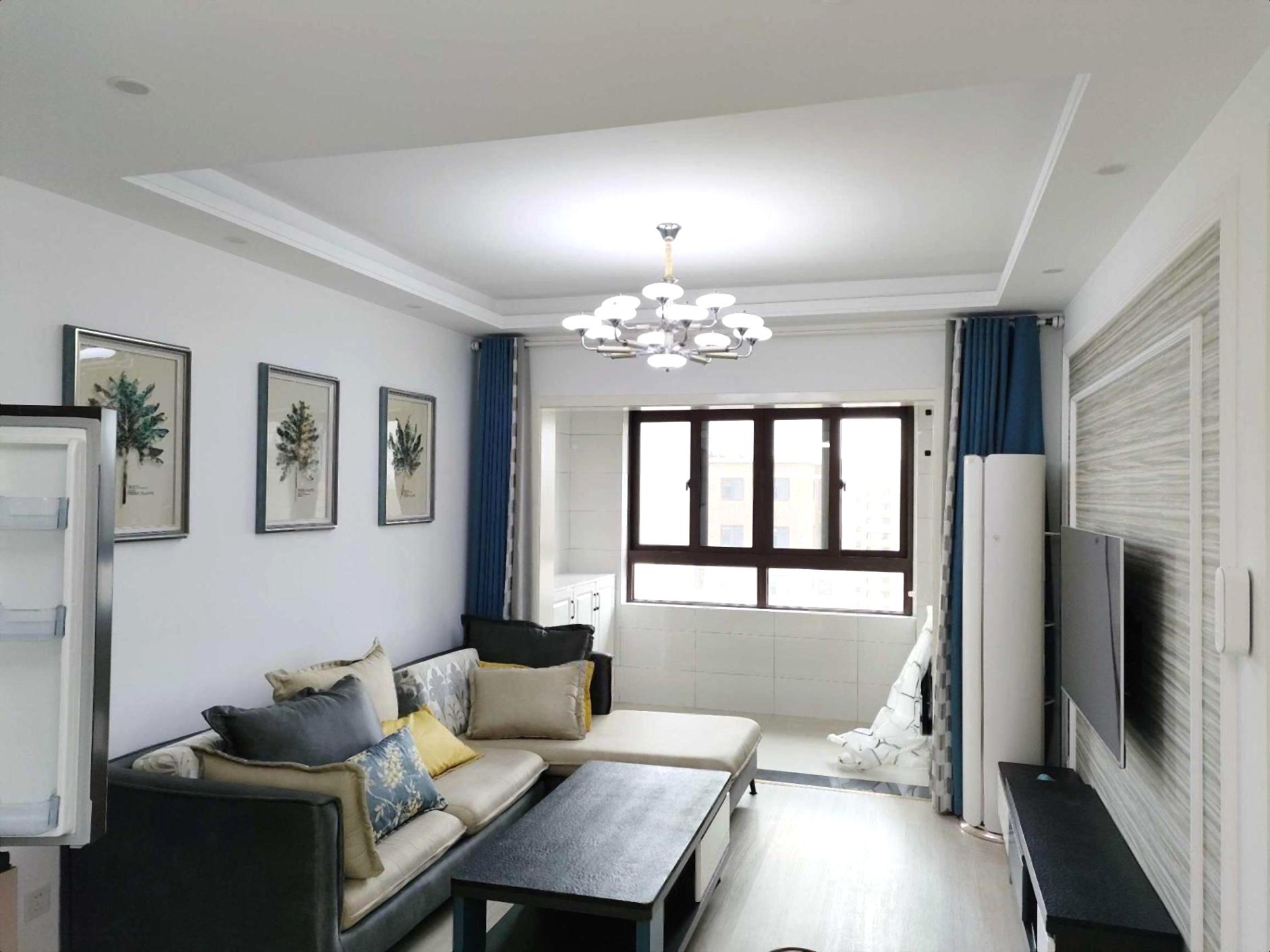 万达旁四季金辉 精装三室温馨家居 拎包即住随时看房价格可谈