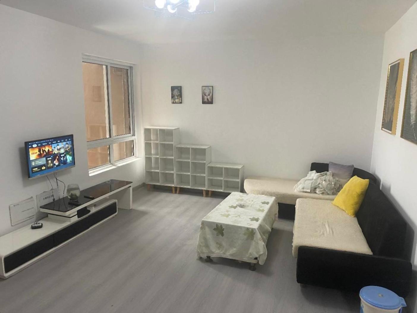 苏宁商圈人民医院边上精装两室两厅一厨一卫家具家电齐全拎包即住