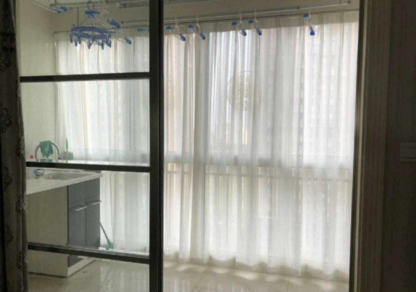 实验九年制淮海花园送车库车位精装图片真实中上楼层