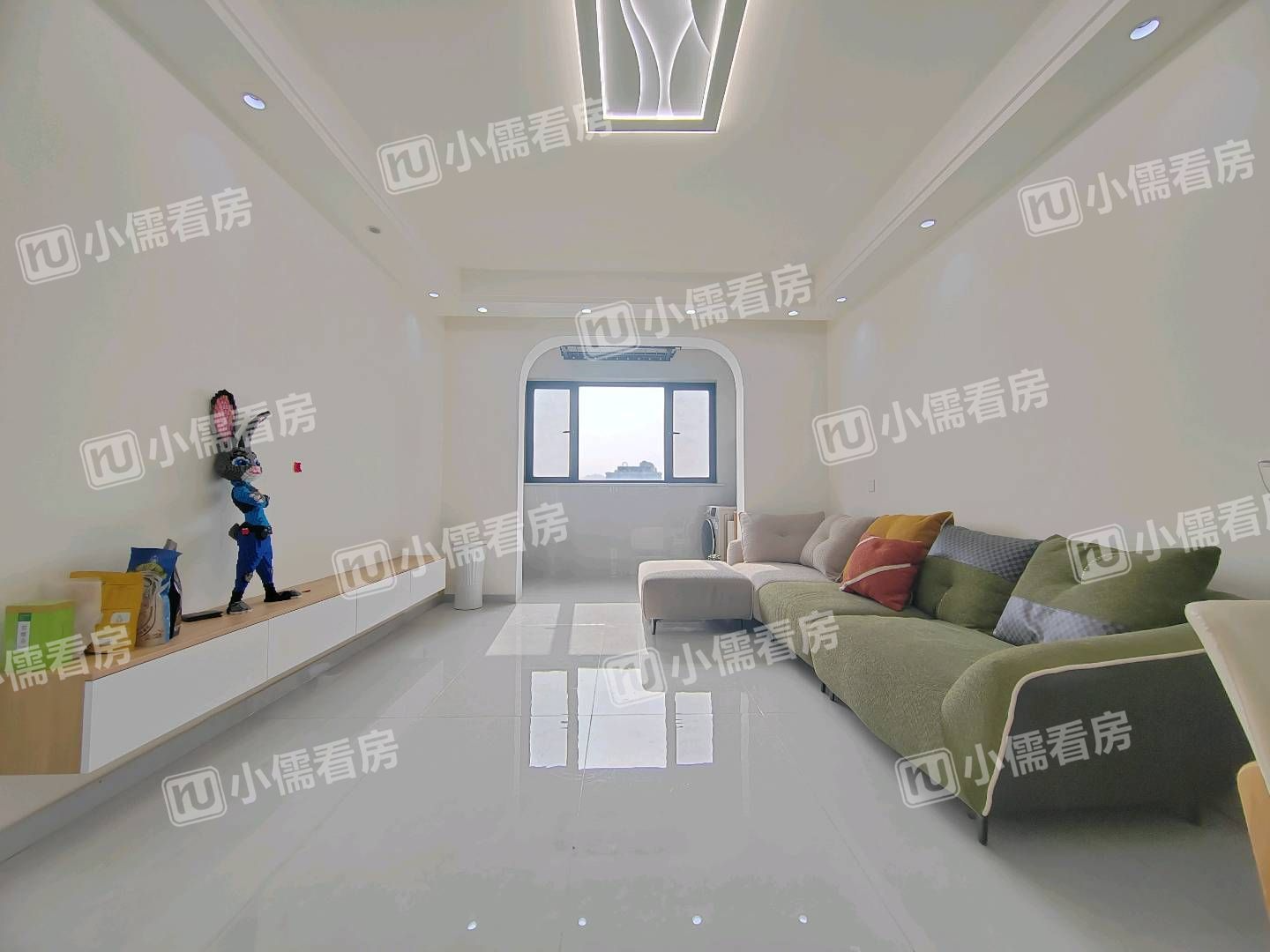 吾悦商圈好房源 孔望尚府 精装修两室 易居公馆一方山水边